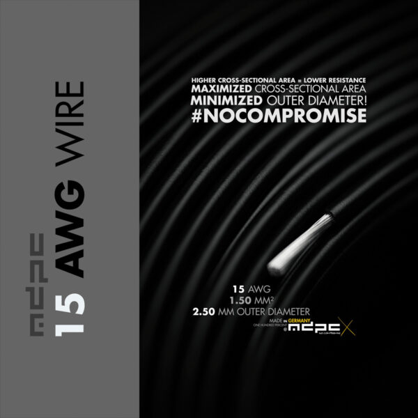 MDPC-X 15 AWG Black vezeték