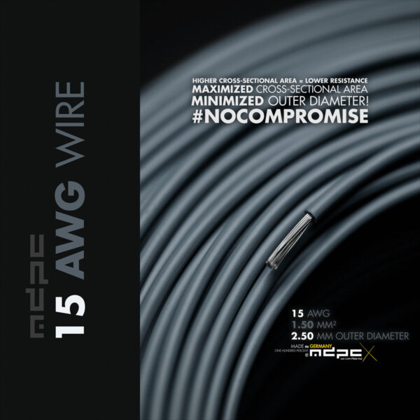 MDPC-X 15 AWG Grey vezeték