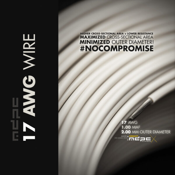MDPC-X 17 AWG C-White vezeték