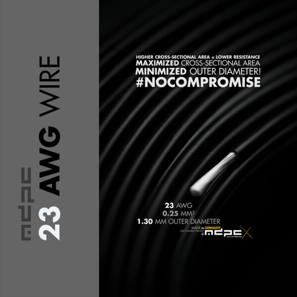 MDPC-X 23 AWG Black vezeték