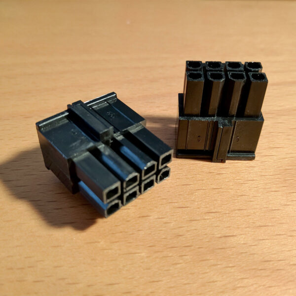 4+4 pin EPS male csatlakozó