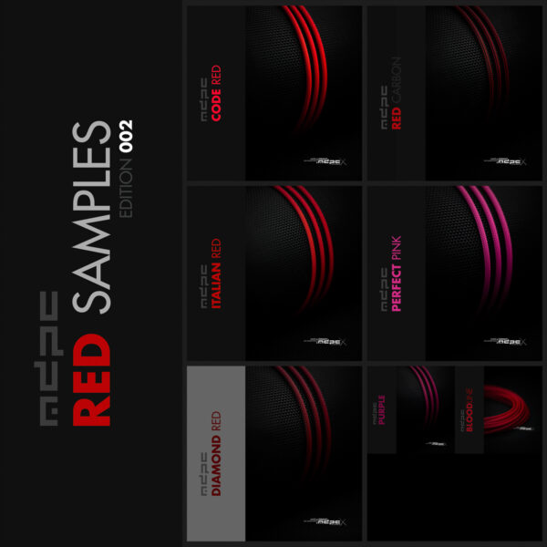 RED E002 kábelharisnya mintacsomag