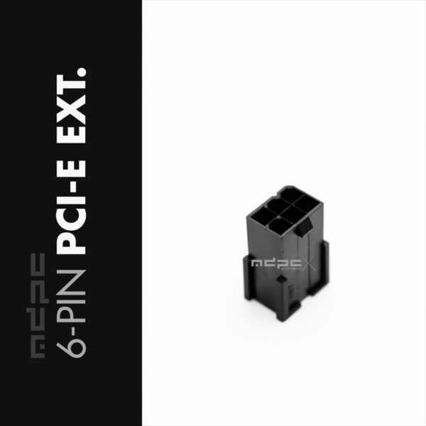 6 pin PCIE female csatlakozó