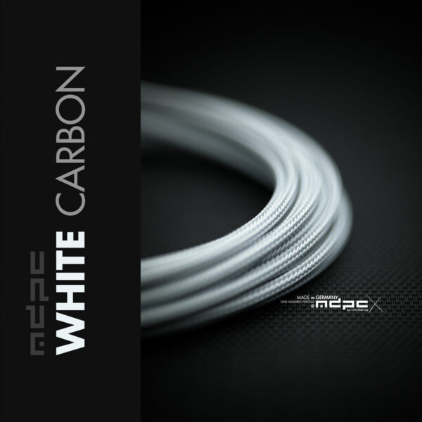 WHITE-CARBON | SMALL kábelharisnya 100m