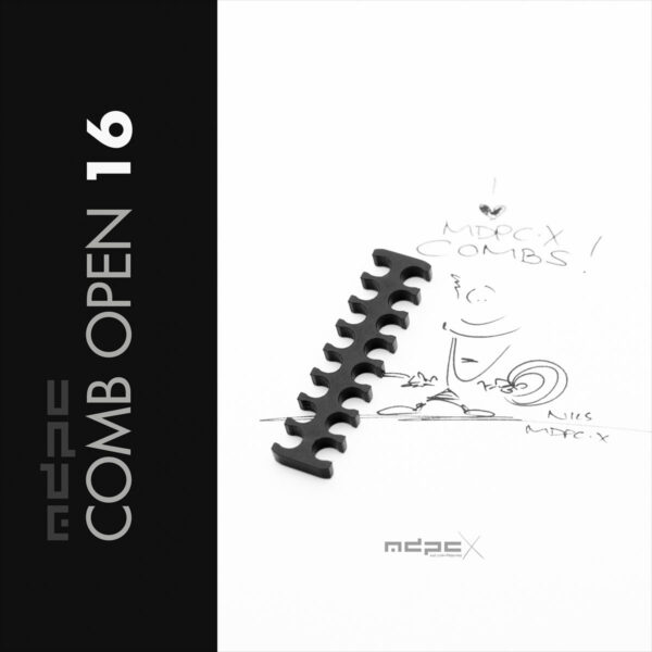 KÁBELFÉSŰ FEKETE NYITOTT 16