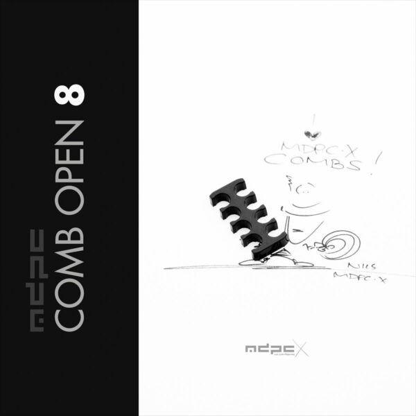 KÁBELFÉSŰ FEKETE NYITOTT 8