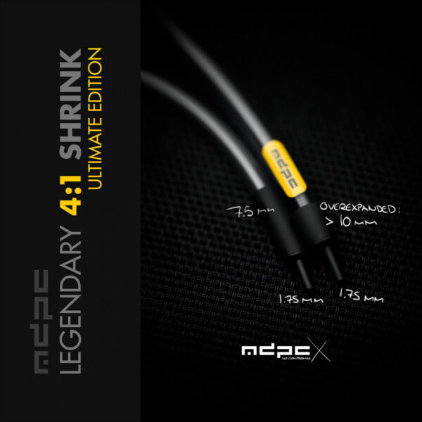 BLACK | 4:1 | SMALL zsugorcső