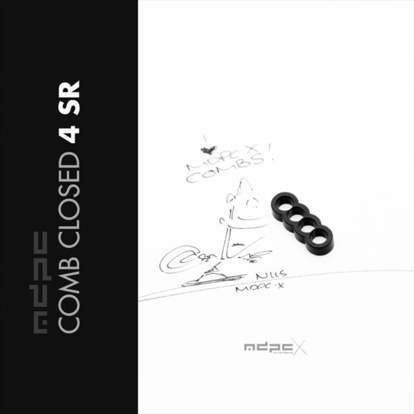 KÁBELFÉSŰ FEKETE ZÁRT 4 MOLEX