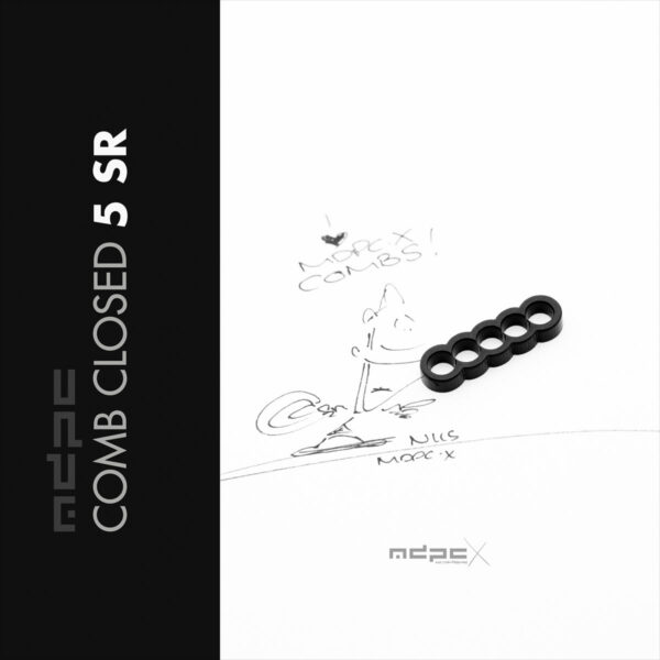 KÁBELFÉSŰ FEKETE ZÁRT 5 SATA