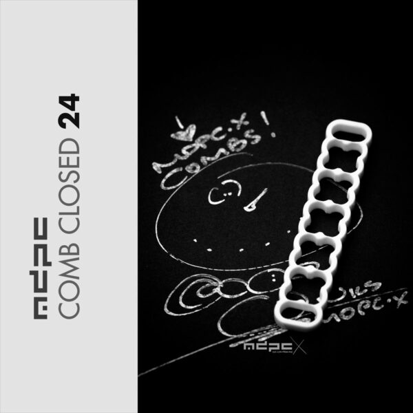 KÁBELFÉSŰ FEHÉR ZÁRT 24