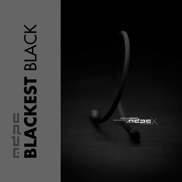 BLACKEST-BLACK | MEDIUM kábelharisnya